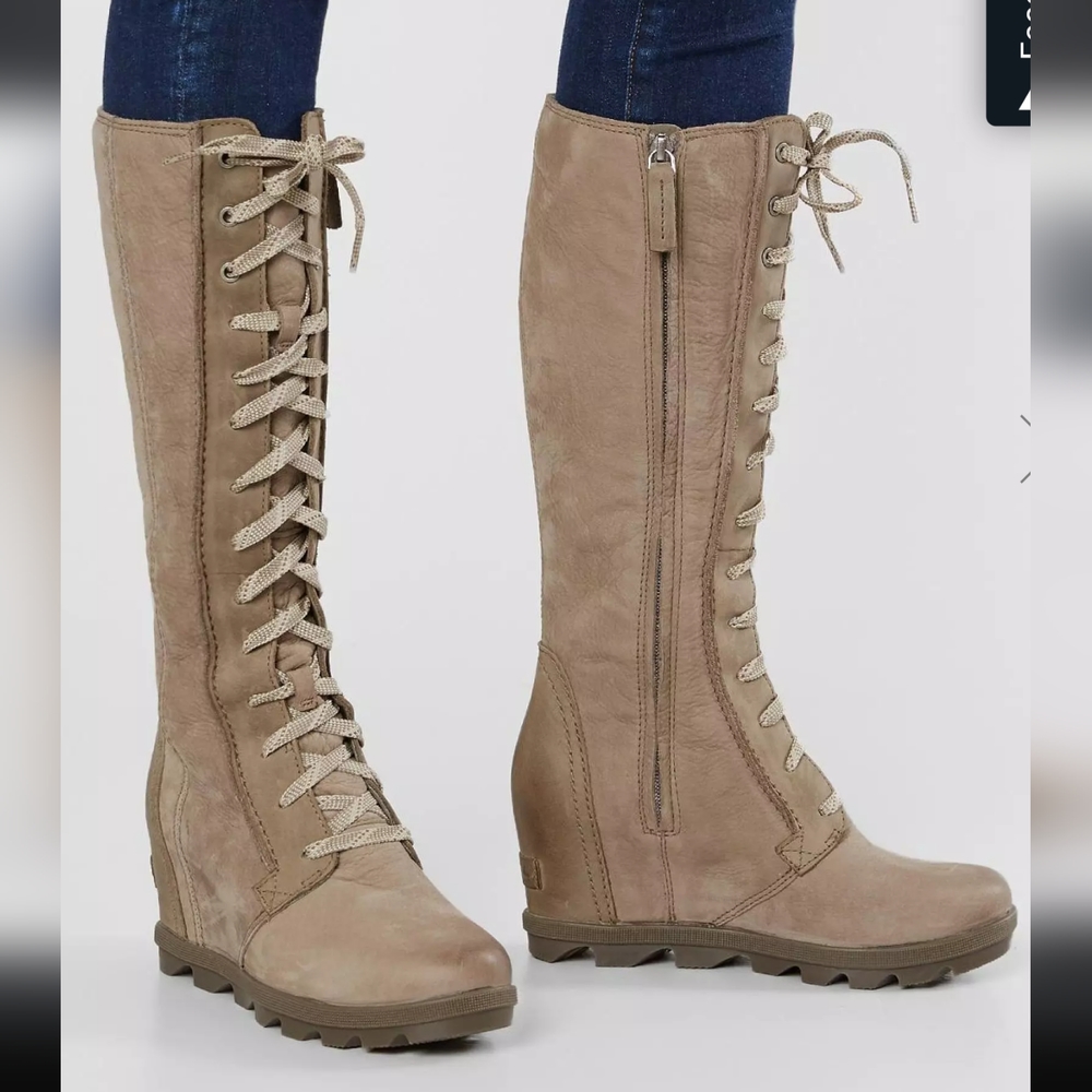 Sorel Joan of Arctic Wedge II tall leather boots